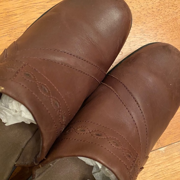 Clark’s leather upper clogs very nice comfy 9W - Picture 6 of 16